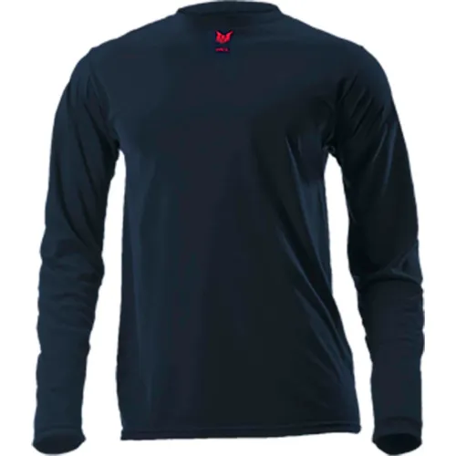 DRIFIRE® Lightweight Long Sleeve FR T-Shirt, 2XL, Navy Blue, DF2-CM-446LS-NB-2XL