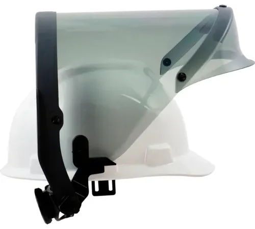 Enespro® ArcGuard® H12HTHAT 12 cal PureView Arc Flash Face Shield with Hard Hat