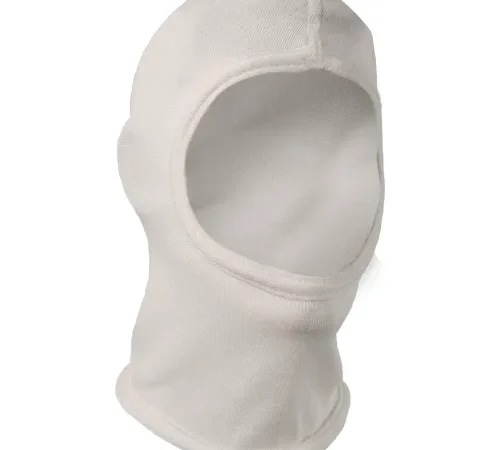 National Safety Apparel® High Heat Flame Resistant Short Style Hood, White, H12NK
