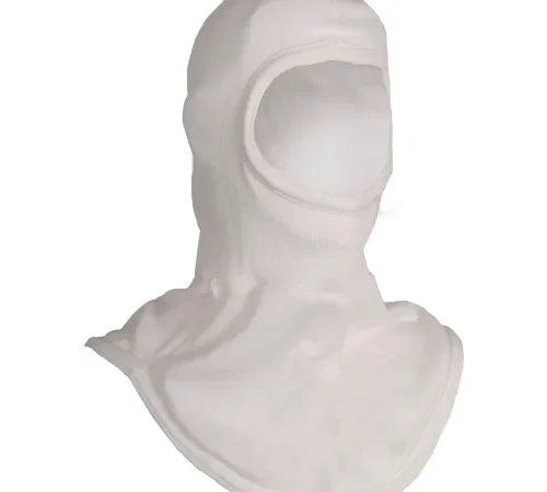 National Safety Apparel® Nomex Blend Balaclava, OSFM, White, H31LK