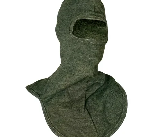CARBON ARMOUR Flame Resistant Balaclava, OSFM, Olive Green, H62RK