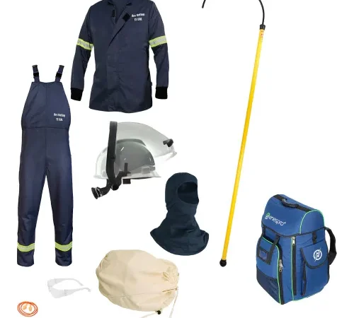 Enespro® EV Airlite Jacket/Bib Kit, 12 cal/cm², Rescue Hook, No Gloves, S