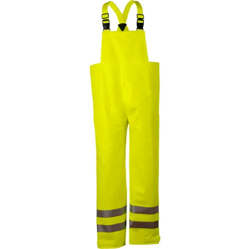 Arc H2O™ Flame Resistant Hi-Vis Rain Bib Overall, ANSI Class E, Yellow, M