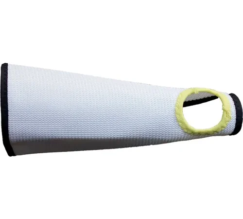 CutGuard 2-Ply Polyester Wristlet OSFM, White, S04MP08WV