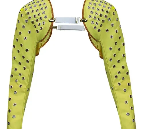 CutGuard 29" Kevlar Twill Shoulder Cape Sleeve, Yellow, S30KV29