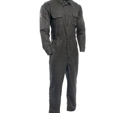 DRIFIRE® 8 cal Flame Resistant Tecgen Select® Coveralls, L-LN, Gray, TCG02150866