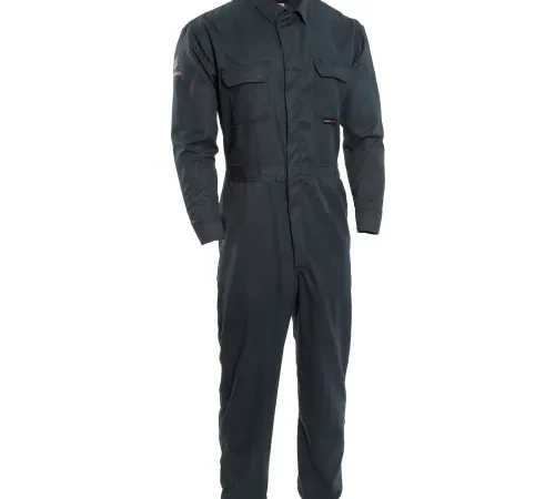 DRIFIRE® 8 cal Flame Resistant Tecgen® Coveralls, 2XL, Navy, TCG02160873
