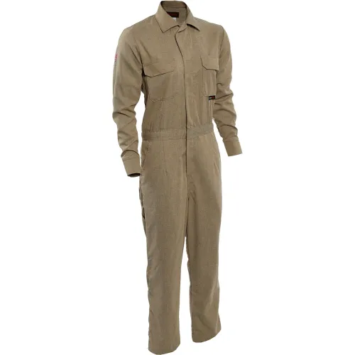 DRIFIRE® Tecgen Select®Women's Flame Resistant Coverall, 2XL, Tan, TCGSCWN001122XLRG00