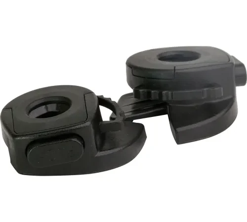 Traverse™ Eye Shield Quick Connect Attachment Clips, One Size, Black, Pack of 2