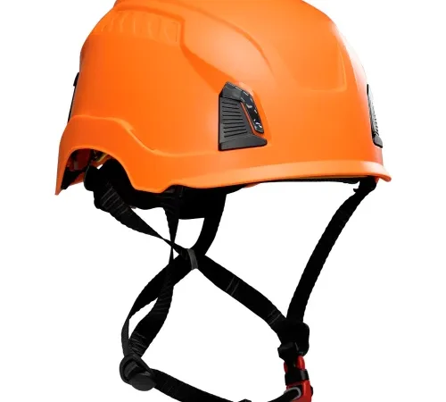 Traverse™ Cap Style Industrial Climbing Helmet, Non-Vented, HDPE Suspension, Orange
