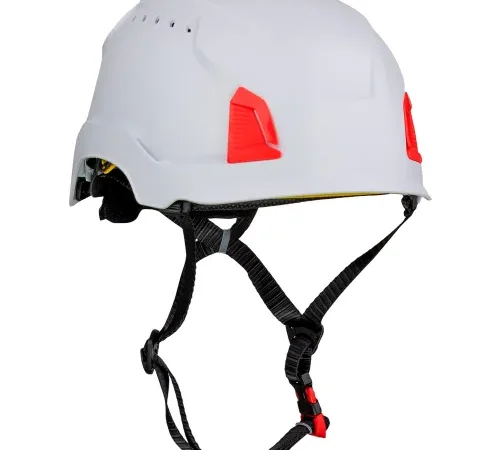 Traverse™ Cap Style Industrial Climbing Helmet, Vented, HDPE Suspension, White