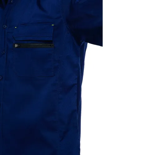 Bisley® Men's Long Sleeve Ripstop Work Shirt with X-Airflow™ Ventilation, 2XL, Navy - Image 3
