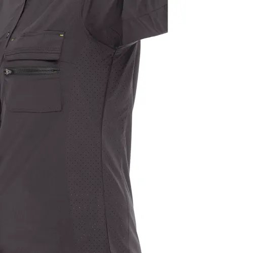 Bisley® Women's Long Sleeve Ripstop Work Shirt with X-Airflow™ Ventilation, 4XL, Navy - Image 3