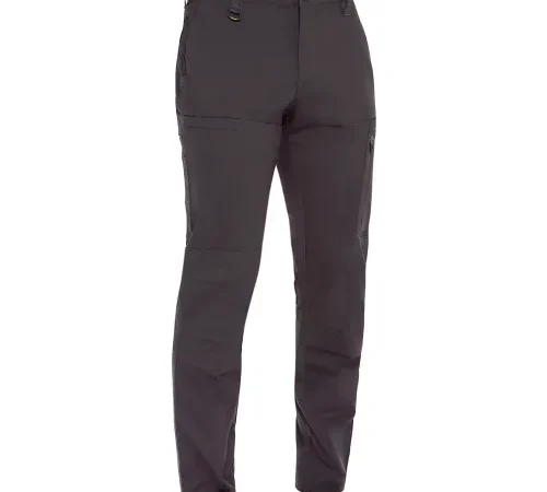 Bisley® Men's Stretch Ripstop Vented X-Airflow™ Work Pants, 30" x 36", Gray