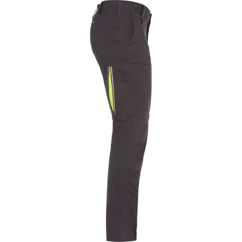 Bisley® Men's Stretch Ripstop Vented X-Airflow™ Work Pants, 48" x 32", Gray - Image 2
