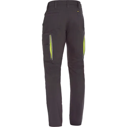 Bisley® Men's Stretch Ripstop Vented X-Airflow™ Work Pants, 48" x 32", Gray - Image 4
