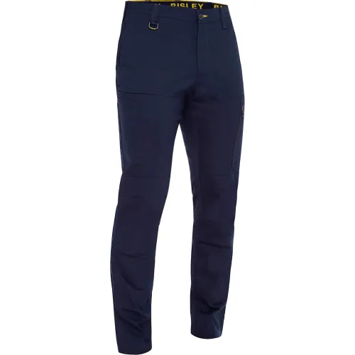 Bisley® Men's Stretch Ripstop Vented X-Airflow™ Work Pants, 38" x 30", Navy