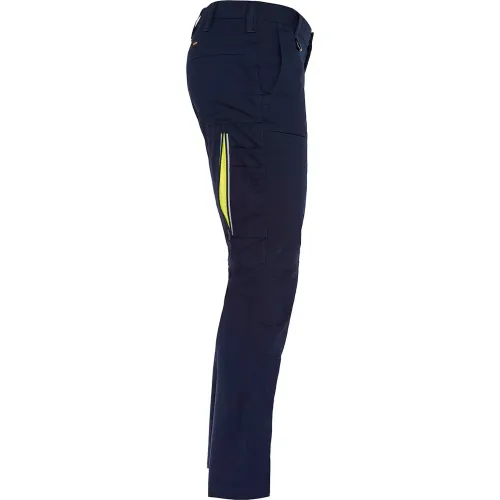 Bisley® Men's Stretch Ripstop Vented X-Airflow™ Work Pants, 50" x 30", Navy - Image 2