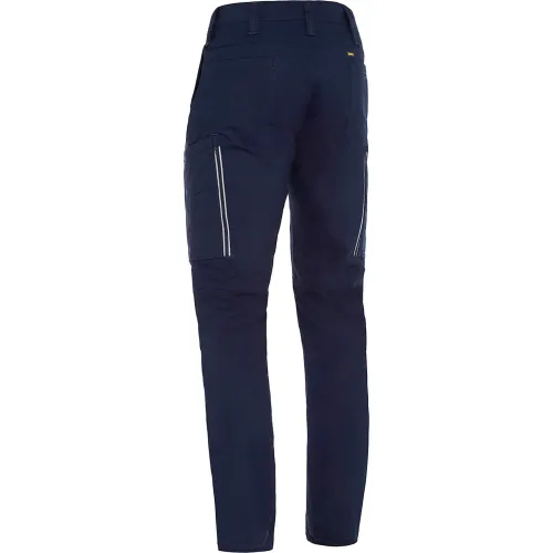 Bisley® Men's Stretch Ripstop Vented X-Airflow™ Work Pants, 50" x 30", Navy - Image 3