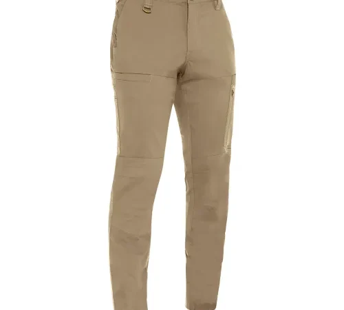 Bisley® Men's Stretch Ripstop Vented X-Airflow™ Work Pants, 32" x 36", Tan