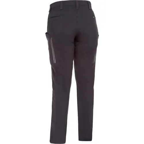Bisley® Women's Stretch Ripstop Vented X-Airflow™ Work Pants, 4T, Gray - Image 3