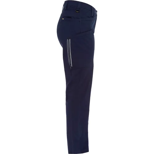 Bisley® Women's Stretch Ripstop Vented X-Airflow™ Work Pants, 18T, Navy - Image 4