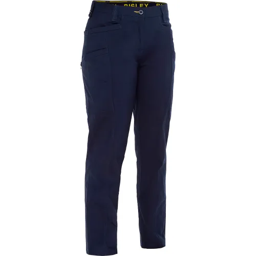 Bisley® Women's Stretch Ripstop Vented X-Airflow™ Work Pants, 6R, Navy