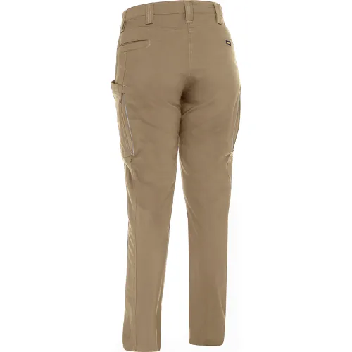 Bisley® Women's Stretch Ripstop Vented X-Airflow™ Work Pants, 6R, Tan - Image 2