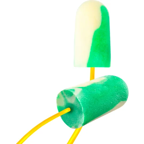 PIP® Mega Bullet™ Disposable Earplugs, Corded, NRR 32 dB, 100 Pairs/Box