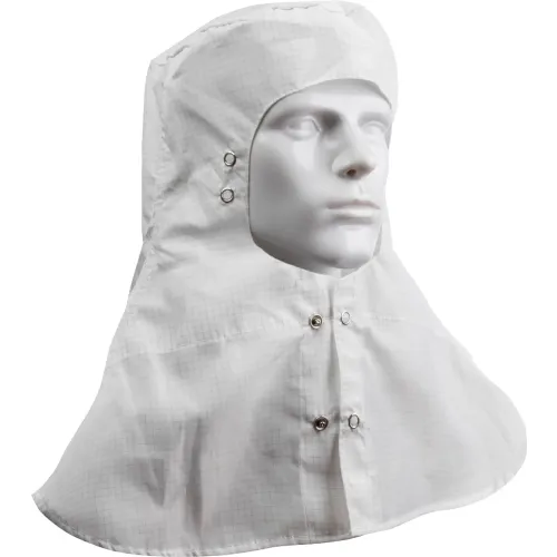Uniform Technology™ Cleanroom Hood, Open Face, 3XL, White