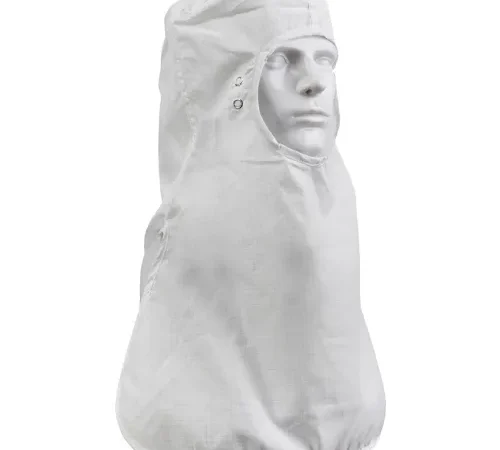 Uniform Technology™ Cleanroom Hood, Pull Over, 2XL, White