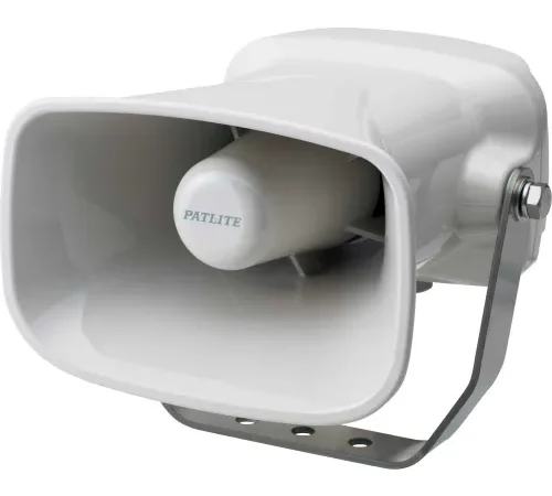 Patlite EHS-M1TE Smart Alert Horn, 32 Pre-Programmed, Off White, DC12V to DC24V
