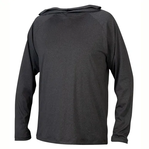 Pyramex® RLPH1NS Long Sleeve Pullover Hoodie with UV Protection, M, Gray - Image 2