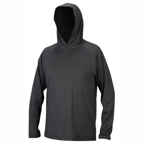 Pyramex® RLPH1NS Long Sleeve Pullover Hoodie with UV Protection, M, Gray
