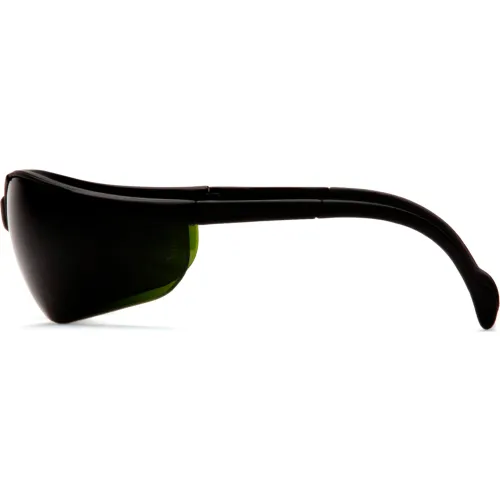 Venture Ii® Safety Glasses 5.0 Ir Filter Lens , Black Frame - Pkg Qty 12 - Image 4