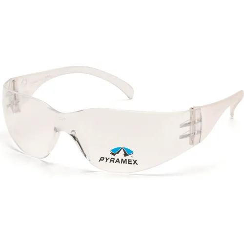 Intruder" Safety Glasses Clear 1.5 Lens , Clear Frame - Pkg Qty 6