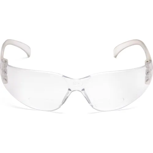 Intruder" Safety Glasses Clear 1.5 Lens , Clear Frame - Pkg Qty 6 - Image 2