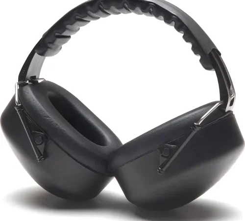 Pyramex® Earmuff, Fold-Away, NRR 27dB, PM3010, Each