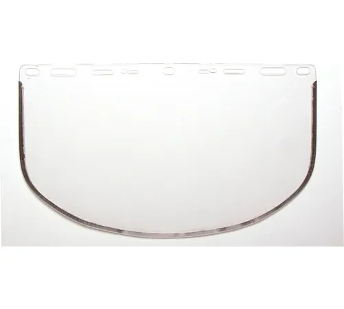 Clear-Aluminum Bound Pc Face Shield Only