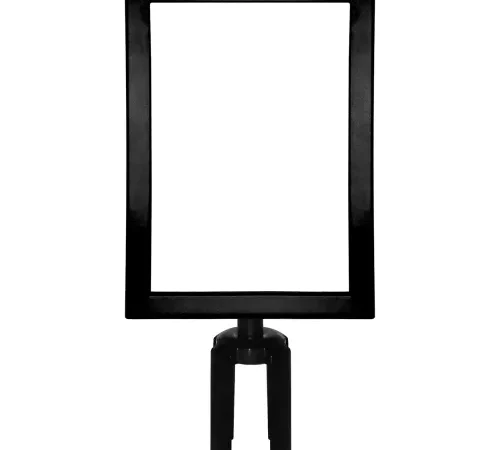Vertical Heavy Duty Sign Frame, Black, 8.5" x 11"