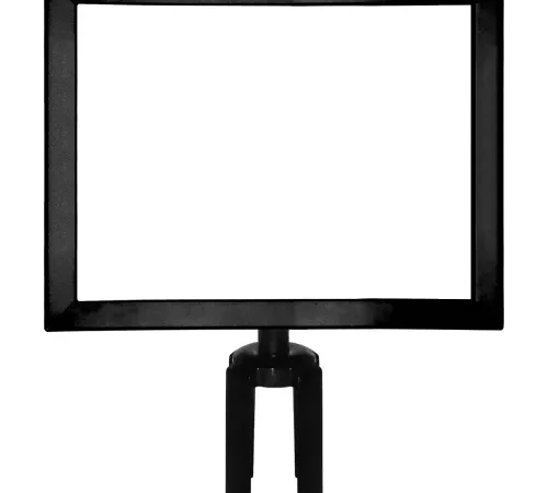 Horizontal Heavy Duty Sign Frame, Black, 11" x 14"