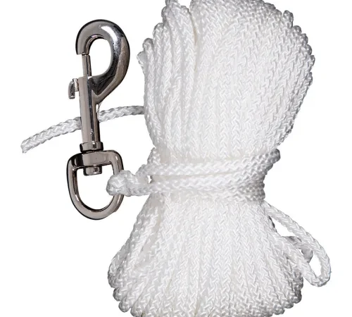 Werner® 65' Self Retracting Lifeline Rope Tagline, 4 mm, Nylon