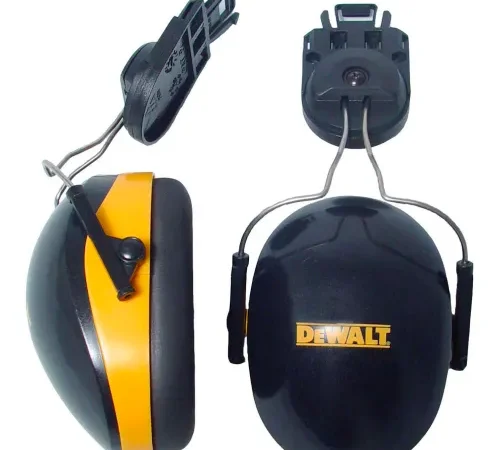 DeWALT® DPG66-D Interceptor Cap Mount Earmuff, NRR 26dB, Yellow/Black