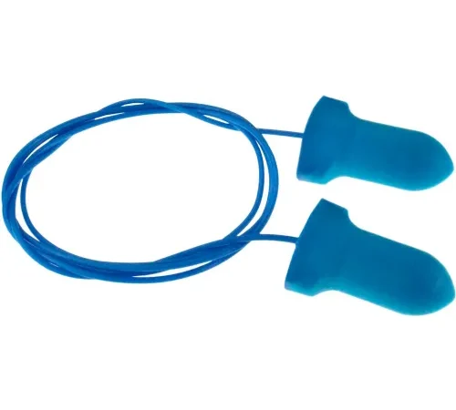 Radians® FP31MD Detour® Metal Detectable Earplugs, Disposable, Corded, NRR 32dB, 100/Bx - Pkg Qty 10