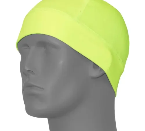 RefrigiWear® Unisex Skull Cap, Lime, One Size, 0044RHVLOSA