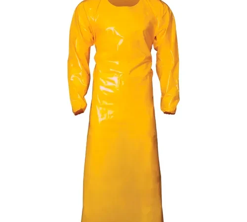 Top Dog 86046 6 mil Gown- Xtra Large, Yellow
