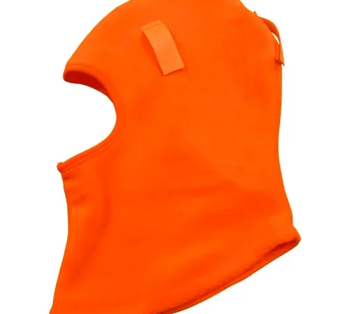 Petra Roc Balaclava Fleece Head Wear Ski Mask & Hardhat Liner, Orange, One Size, OMSK-S1