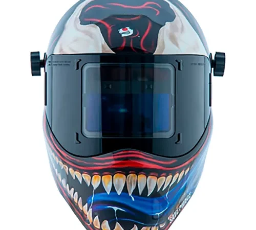 Save Phace RFP 40VizI2 Auto-Darkening Welding Helmet, 9-13 Variable Shade, Kannibal Graphic
