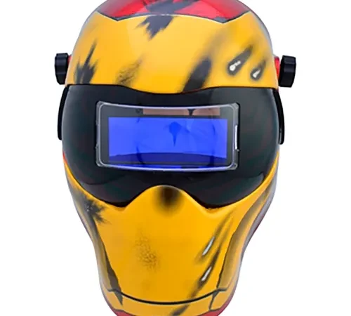 Marvel EFP I Auto-Darkening Welding Helmet, 9-13 Variable Shade, Iron Man Graphic