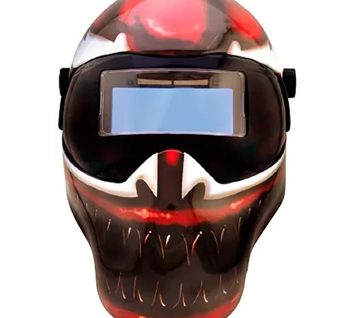 Marvel EFP F Auto-Darkening Welding Helmet, 10 Fixed Shade, Carnage Graphic